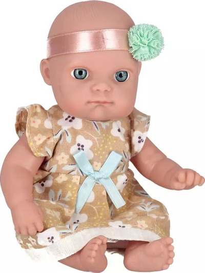 Kukull bebe Mega Creative Baby, 35cm, me aksesorë, shumëngjyrëshe