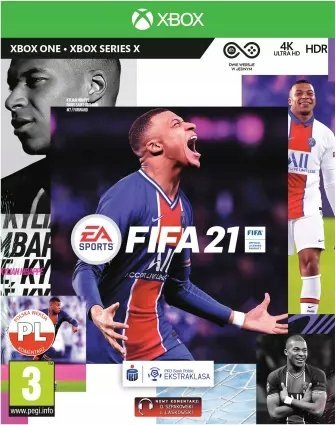 Loja Xbox EA Sports FIFA 21, Microsoft Xbox One, futboll, shumëngjyrëshe