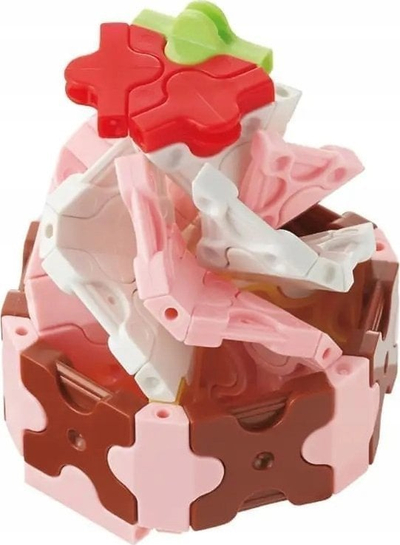Blloqe edukative LaQ Mini Pink Sweet Collection, 62 pjesë, rozë