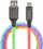 Kabllo Ansmann USB A në USB C, USB 2.0, 480Mbps, 1m, e bardhë