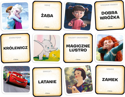 Друштвена игра Rebel Disney Codenames, дедукција, за деца, сина