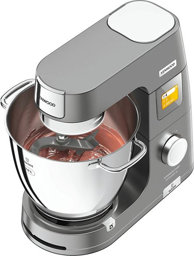 Mikser planetar Kenwood KWL90.124SI Titanium Chef Patissier XL, 7L, 1400W, gri