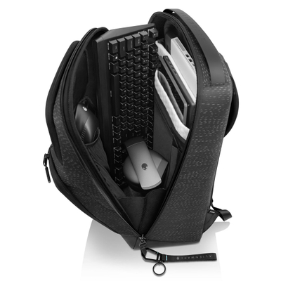Ранец Alienware Horizon Utility Backpack, за гејминг лаптоп, црн