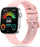 Rrip ore i zgjuar Tech-Protect Iconband, për Huawei Watch Fit 3, TPU, rozë