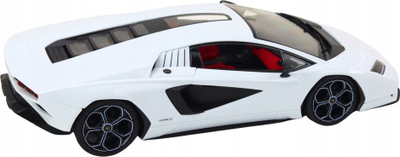 Makinë me pult Rastar Lamborghini Countach LPI 800-4, shkallë 1:14, 2.4G, e bardhë