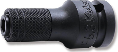 Mbajtës bitash Koken 14142-F6.3, 1/4" hex, 55mm, i zi