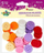 Kopsa filci Titanum Felt Buttons, 72 copa, 23 mm, shumëngjyrëshe