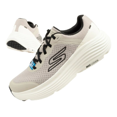 Патики Skechers Max Cushioning Endeavor M 220613 TPBK, Air Cooled Goga Mat, ULTRA LIGHT, сиво и црно