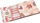 Set peshqirë kuzhine Orion Kitchen Towel Heart, 50x70cm, 3 copë, ngjyrë bezhë e kuqe
