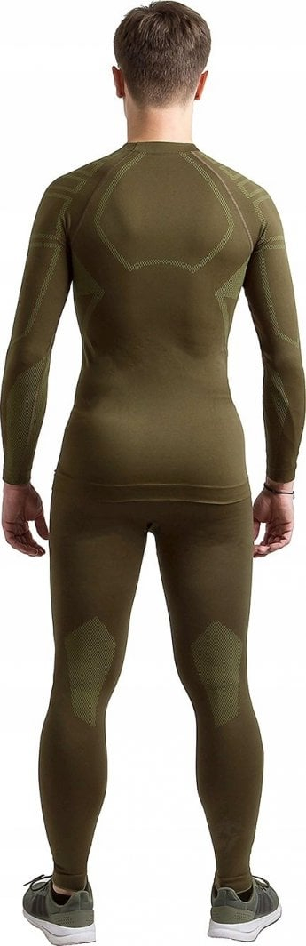 Bluzë termike Brubeck LS14210 Ranger Protect, për burra, madhësia S, ngjyrë kaki