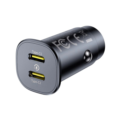 Karikues makine Baseus, 30W, 2x USB Type C, i zi