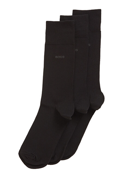 Set çorape për meshkuj Hugo Boss, 3 palë, të zeza