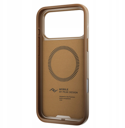 Mbulesë telefoni Peak Design Mobile Everyday Fabric Case, për iPhone 17 Pro Max, tan