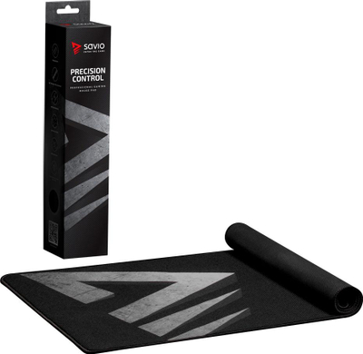 Mousepad Savio Precision Control XXL (SAVGPCXXL), i hirtë