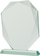 Trofe xhami “Victoria”, modern, 24 cm, transparent