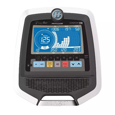 Biçikletë ushtrimesh Horizon Fitness Comfort 8.1, rezistencë induktive, 8.5 kg volant, gri