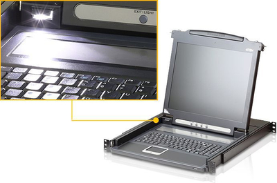 Konzolë KVM ATEN CL1000M, 17", rezolucion 1280 x 1024, për montim në rack