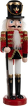 Figurinë zbukuruese Nutcracker Christmas, 30cm, dru, shumëngjyrëshe