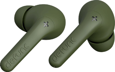 Kufje wireless Defunc True Audio D4326, Bluetooth 5.3, bateri 30 orë, jeshile