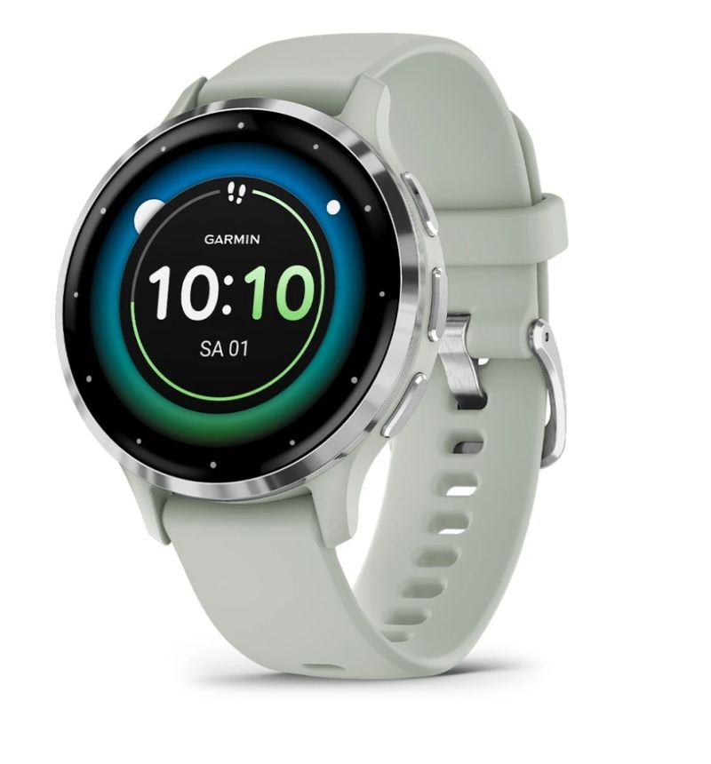 Orë sportive Garmin Venu 3S, AMOLED 1.2", GPS, jeshile