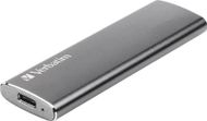 Disk i jashtëm SSD Verbatim Vx500, 120GB, i argjendtë