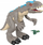 Lodër dinosauri Imaginext Jurassic World Indominus Rex GMR16, me raptor, plastik, gri