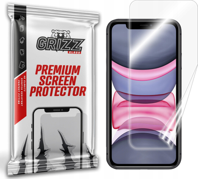 Mbrojtës ekrani GrizzGlass Ceramic Film për Apple iPhone 11, keramik, transparent