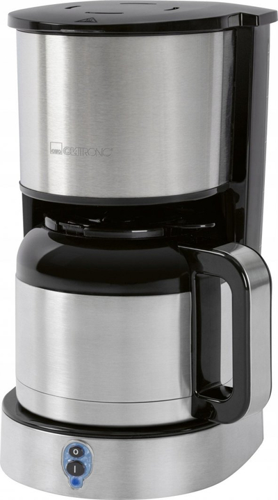 Makina për kafe me filtro Clatronic KA 3805, 1.2L, termos-kanë, e zezë