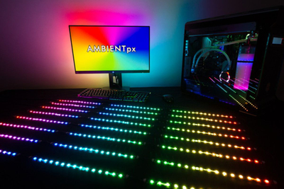 Контролер RGB Aquacomputer Farbwerk 360 53279, 4 канали RGBpx, USB, црн