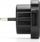 Adapter udhëtimi MONTIS MT122-C, prizë polake në prizë UK, i zi
