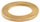 Unaza metalike artizanale me veshje bronxi (brass plated), 12x18x2 mm, set 16 copë