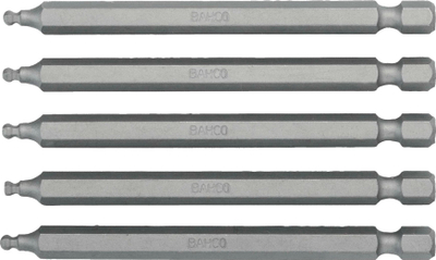 Set bitash Bahco Hexball6 59S h6Ball 2P, 80–100mm, 1/4", gri