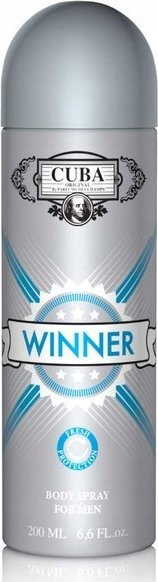 Sprej trupi Cuba Winner për burra, 195ml