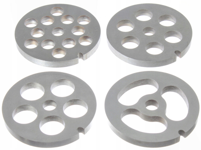 Sita për makinën e mishit Zelmer, set 4 copë, diametër 61 mm, metal