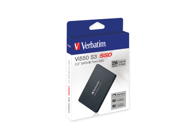Внатрешен SSD Verbatim Vi550 S3, 256GB, 2.5\", SATA III