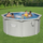 Базен со рамка Bestway Hydrium Pool Set, 300x120 cm, со пумпа за филтрирање, сив