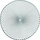 Naperona tavoline Zeller Present 26914 Mandala, Ø38 cm, set 12 copë, argjend