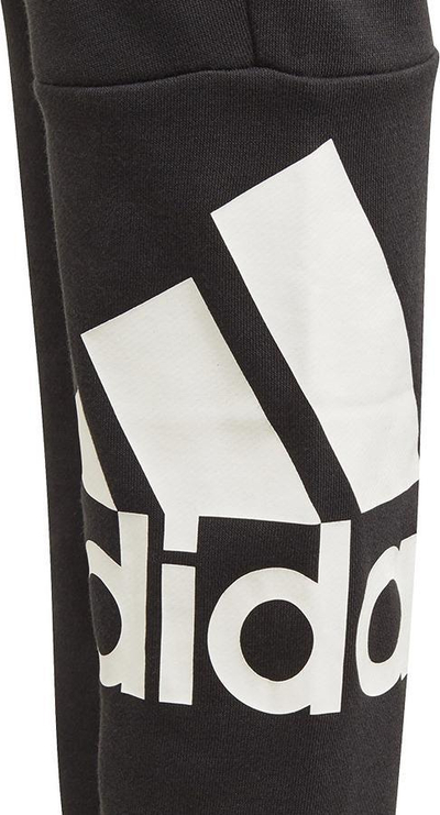 Tuta sportive për fëmijë adidas BL FT O PT Jr GN4064, prerje e ngushtë, me xhepa, të zeza