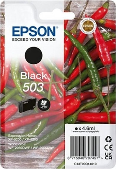 Ngjyrë për printer Epson 503, e zezë