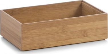 Kuti organizuese Zeller, bambu, 23x15x7 cm, ngjyrë natyrale