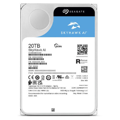 Hard Disk Seagate SkyHawk AI ST20000VE002, 20TB, 3.5\", 7200 RPM