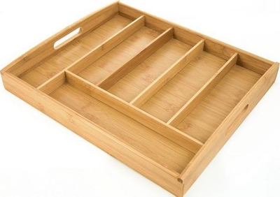 Organizues sirtari Kesper për takëme, bambu, 32–38 cm, natyral