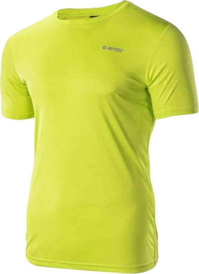 Bluzë sportive Hi-tec Sibic T-shirt M, poliestër, QuickDry, e gjelbër