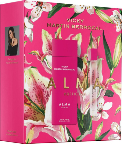 Set parfum për goca Vicky Martin Berrocal Alma Poetic Lily, Eau de Toilette, rozë
