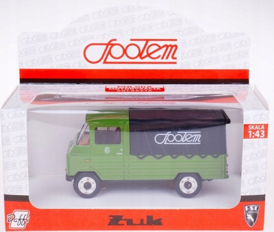 Makina model Daff Żuk Społem, shkalla 1:43, e gjelbër
