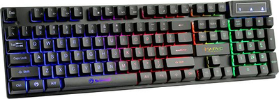 Tastierë gaming Marvo K60, USB, drita RGB, e zezë