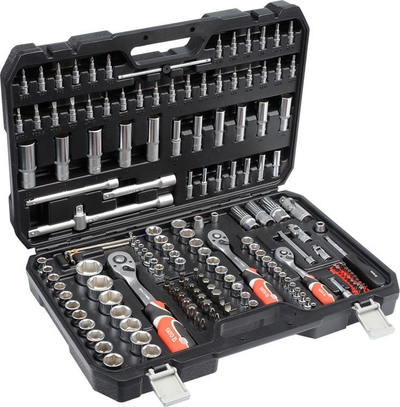 Set me vegla pune Yato 1/4" 3/8" 1/2" (YT-38931), 173 pjesë