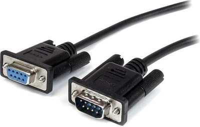 Kabllo StarTech DB-9 - DB-9, 3m, e zezë