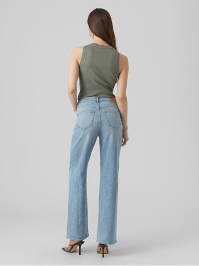 Maicë VERO MODA VMLAVENDER Slim Fit, e gjelbër