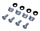 Panel patch Lanberg PPF6-9012-S, 1U 10", 12x RJ45 Cat.6, gri